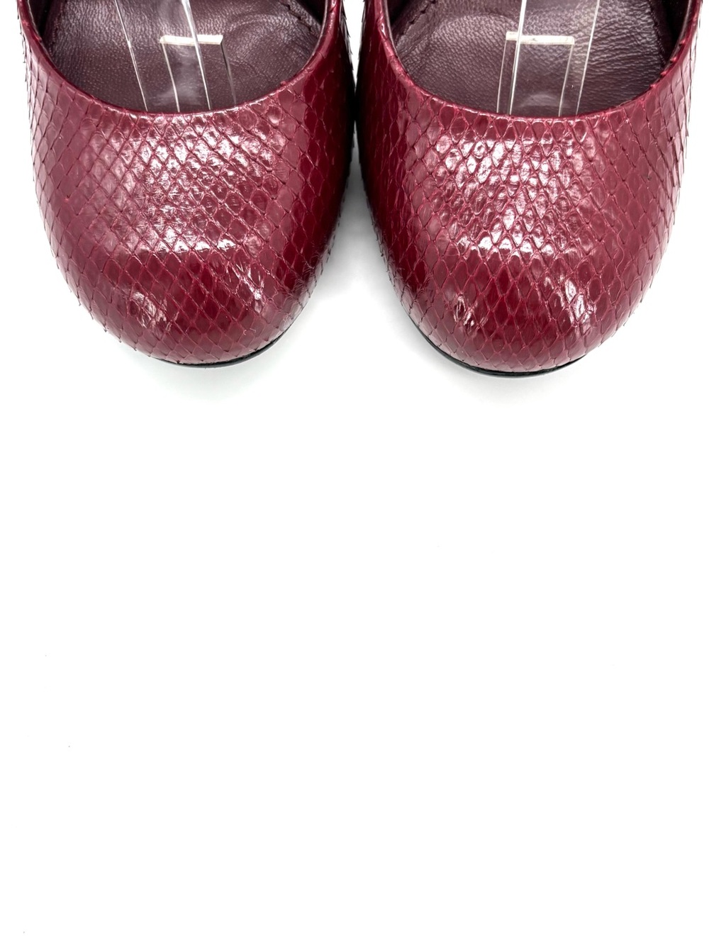 Louis Vuitton Marc Jacobs FW 2011 Fetish Bow Maryjane Snakeskin Pumps 36.5 - Picture 6 of 11